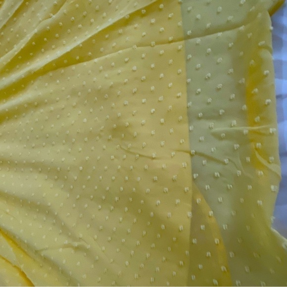 Suzy Shier yellow short summer  dress size M - Picture 6 of 7